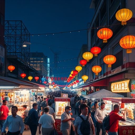 广州夜市实景