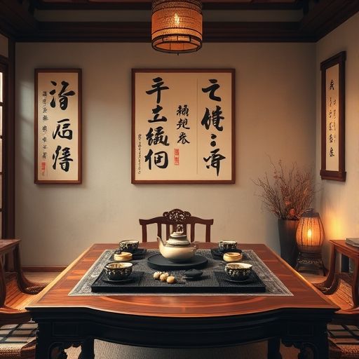 广州品茶工作室室内环境