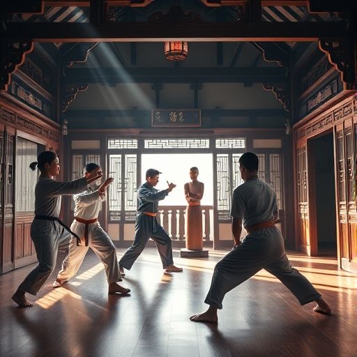 佛山咏春拳练习