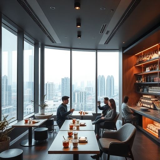 天河区现代喝茶工作室