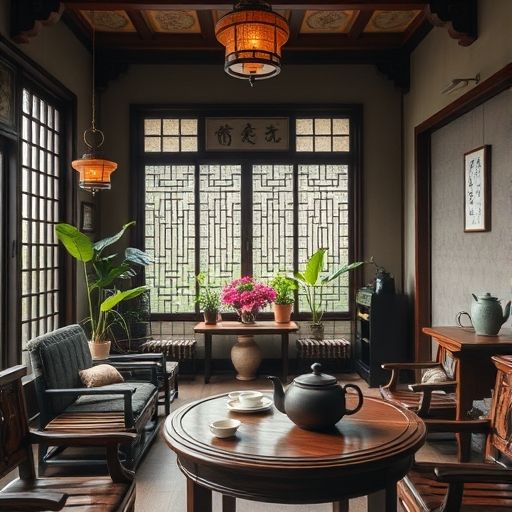 广州喝茶工作室内部