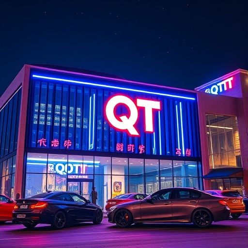 广州QT场所夜晚外观