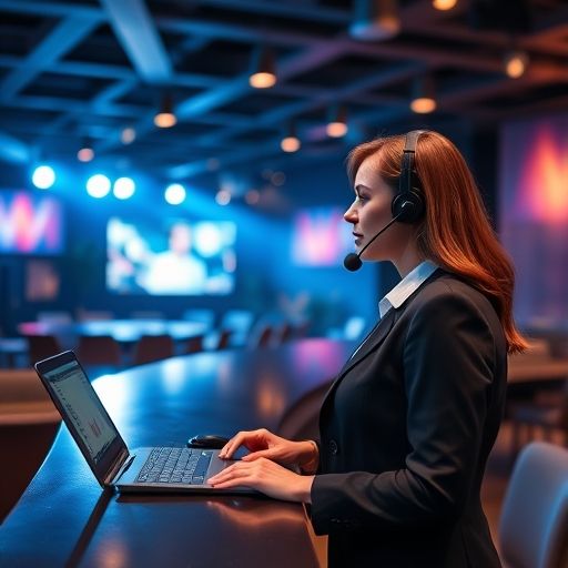 娱乐场所接待场景