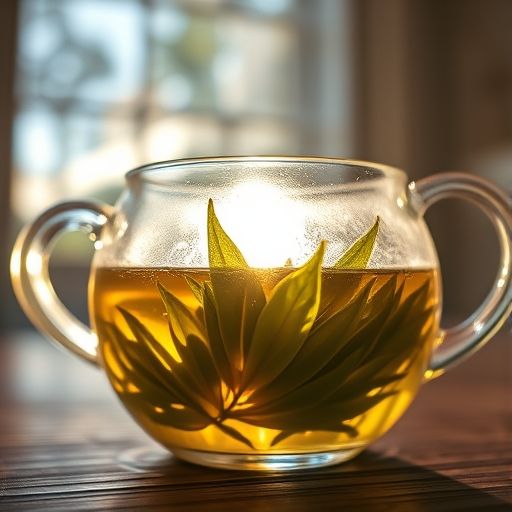 广州品茶私人工作室茶壶中的茶叶