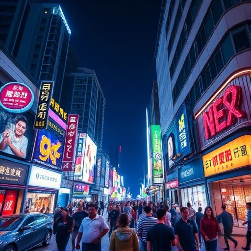 广州天河区街头