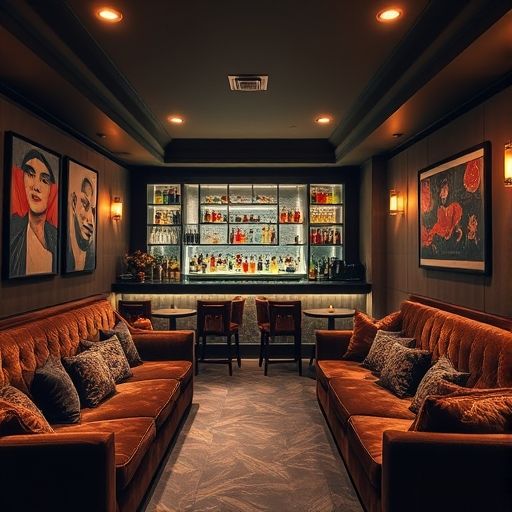 广州QT场所舒适的私人包厢内部