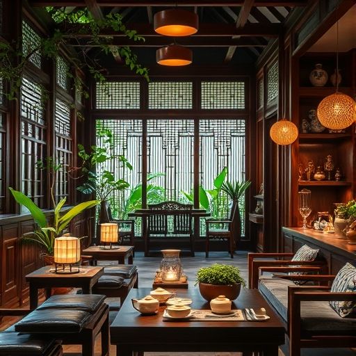 广州喝茶工作室内部环境