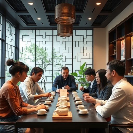 广州品茶会现场