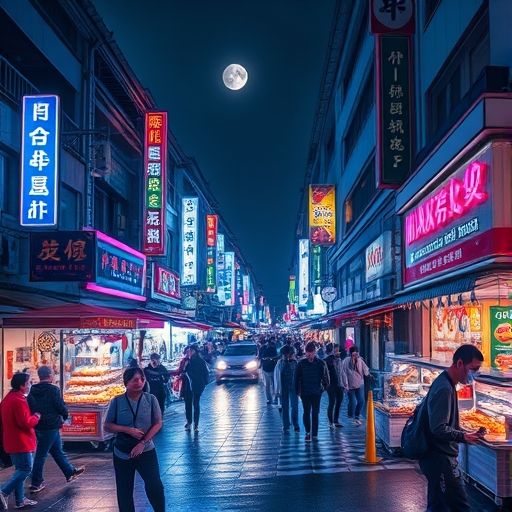 越秀区北京路夜景