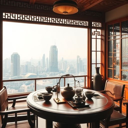 广州喝茶工作室内部