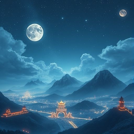 广州塔夜景