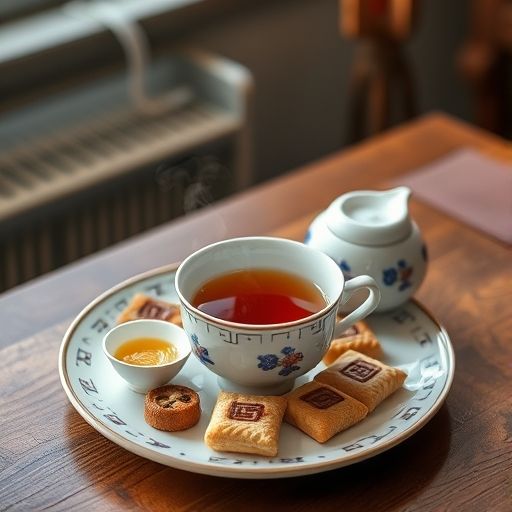 广州茶具与早茶点心