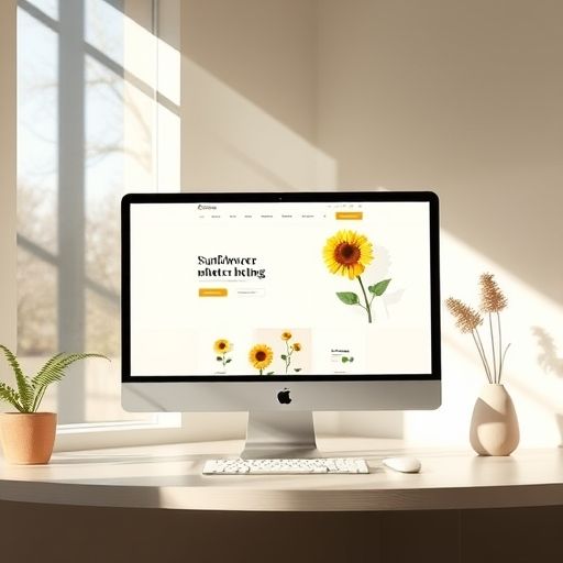 葵花蒲点网首页设计