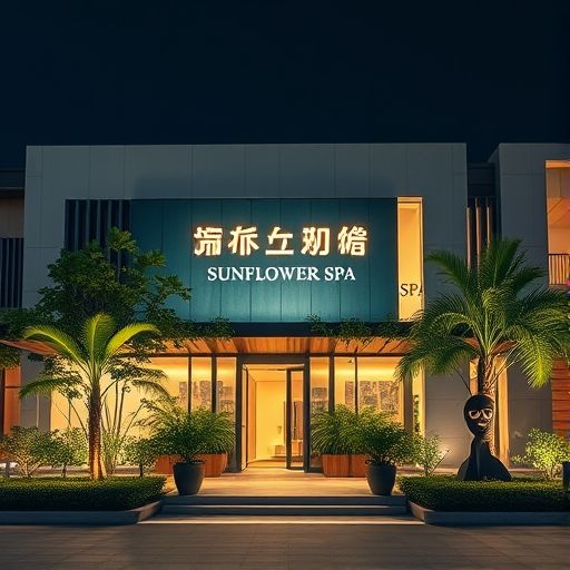 佛山葵花蒲典桑拿网外观